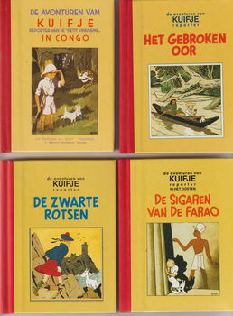 Kuifje Collectie Verzameldoos met 8 kuifje stripboeken HC - 1