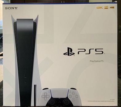 Sony PlayStation 5 825GB Standard Console Disc Blu Ray Version - 0