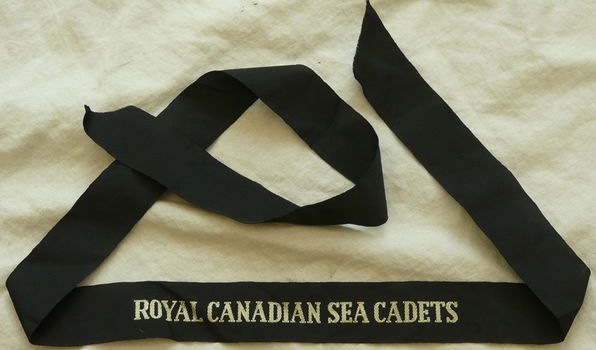 Bandtitel / Cap-Tally, Matrozenschuitje / Naval Cap, Royal Canadian Sea Cadets, Canada Navy.(Nr.1) - 0