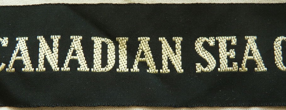 Bandtitel / Cap-Tally, Matrozenschuitje / Naval Cap, Royal Canadian Sea Cadets, Canada Navy.(Nr.1) - 2