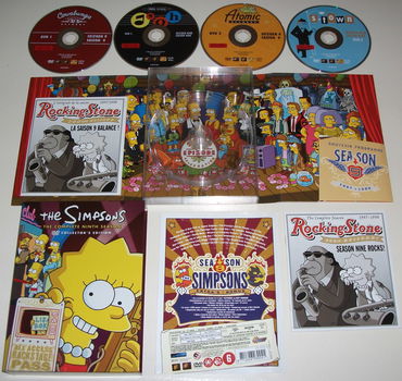 Dvd *** SIMPSONS *** 4-DVD Boxset Seizoen 9 - 3