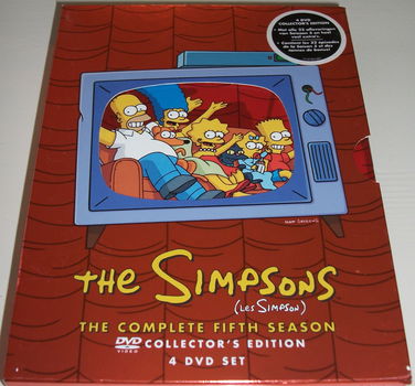 Dvd *** SIMPSONS *** 4-DVD Boxset Seizoen 5 - 0