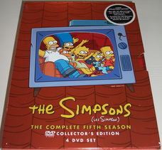 Dvd *** SIMPSONS *** 4-DVD Boxset Seizoen 5