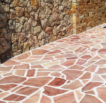 flagstones Brasil Rosso € 41,95 p/m2 incl. btw - 1