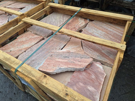 flagstones Brasil Rosso € 41,95 p/m2 incl. btw - 3