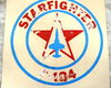 Embleem / Patch, F-104 Starfighter, Turkse Luchtmacht, jaren'70/'80.(Nr.1) - 2 - Thumbnail