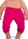 Annabel 36 cm Setje roze/fuchsia/roosjes - 3 - Thumbnail