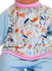 Chou Chou 36 cm Pyjama blauw/roze/bloemetjes - 1 - Thumbnail