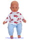 Chou Chou 36 cm Pyjama brandweer auto's - 0 - Thumbnail