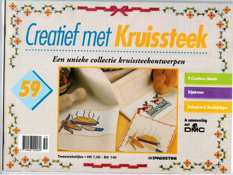 Cratief met Kruissteek nr 59 (259) - 0