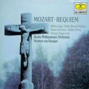 LP - Mozart - Requiem - Herbert von Karajan - 0