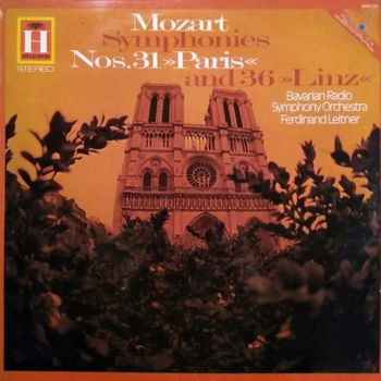 LP - Mozart - Symphonies Nos.31 Pariser and 36 Linzer - 0