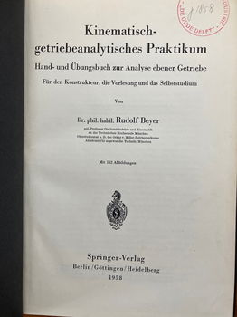 Kinematisch-getriebeanalytisches Praktikum (Kinematica) - 1