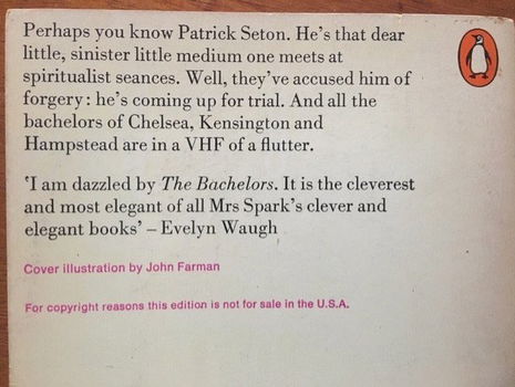 The Bachelors - Muriel Spark - 2