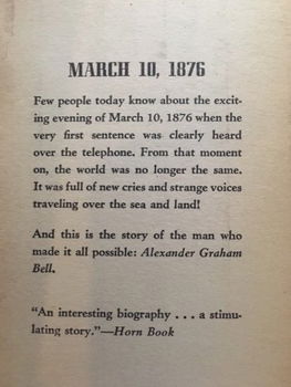 The talking wire (biography Alexander Graham Bell) - 2