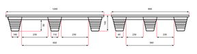 BosPal pallets van geperst hout in EURO palletformaat - 1 - Thumbnail