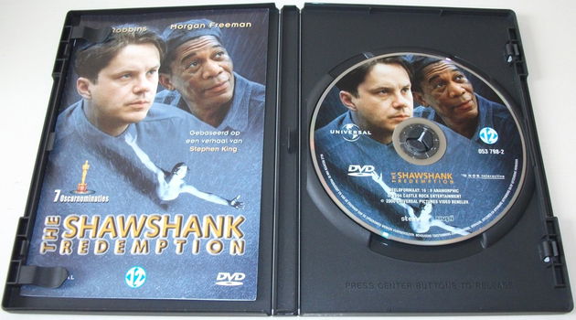 Dvd *** SHAWSHANK REDEMPTION *** Stephen King - 3