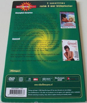 Dvd *** SHANGHAI SURPRISE & GOOSED *** 2-Filmpack - 1