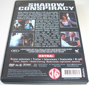 Dvd *** SHADOW CONSPIRACY *** - 1