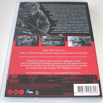 Dvd *** SEVEN SAMURAI *** Quality Film Collection - 1