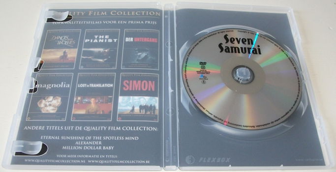 Dvd *** SEVEN SAMURAI *** Quality Film Collection - 3