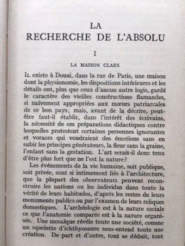 La recherche de l'absolu - H. de Balzac - 4