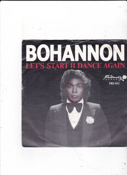 Single Bohannon - Let's start II dance again - 0