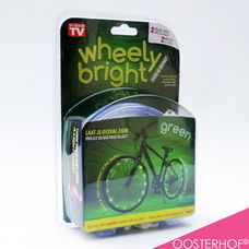 Wheely Bright Green 2-pack | LED verlichting fiets | NIEUW