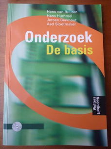 Onderzoek De basis + cd-rom / 2e druk - Van Buuren, Hummel,