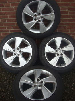 18''Originele Opel Grandland X Velgen + winterbanden 5x108 - 4