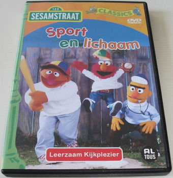 Dvd *** SESAMSTRAAT *** Sport en Lichaam - 0