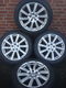 18 Originele Volvo 10-Spoke Silver Diamond Velgen + Banden 5x108 - 4 - Thumbnail