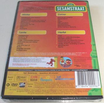 Dvd *** SESAMSTRAAT *** Seizoenen *NIEUW* - 1