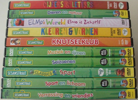 Dvd *** SESAMSTRAAT *** Knutselclub - 5