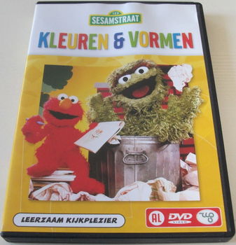 Dvd *** SESAMSTRAAT *** Kleuren & Vormen - 0