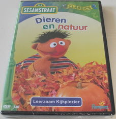 Dvd *** SESAMSTRAAT *** Dieren en Natuur *NIEUW*