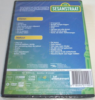 Dvd *** SESAMSTRAAT *** Dieren en Natuur *NIEUW* - 1