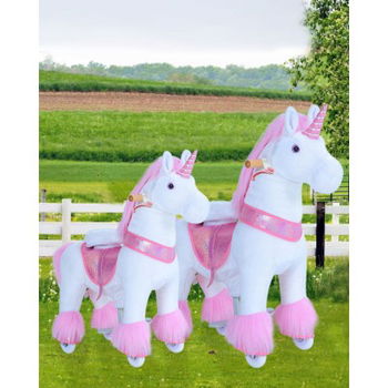 Ponycycle Glitter Unicorn Ux402 voor kinderen van 4 tot 9 jaar - 2