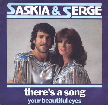 Saskia & Serge – There's A Song ( Vinyl/Single 7 Inch) - 0