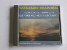 Chris Hinze - Sketches And Variations On Bach (CD) Nieuw