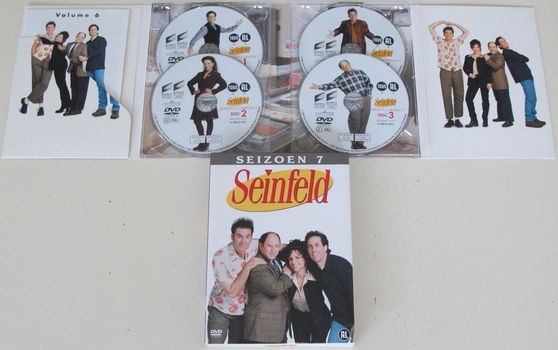 Dvd *** SEINFELD *** 4-DVD Boxset Seizoen 7 - 3