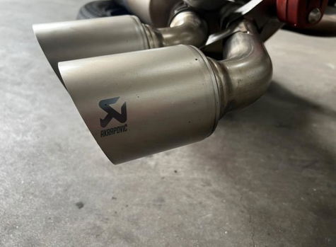 !!MOET NU WEG!! originele Golf 7.5/8R Akrapovic uitlaat. - 6