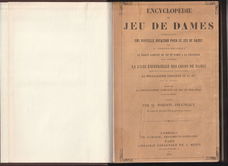 Encyclopédie du jeu de dames, 1855