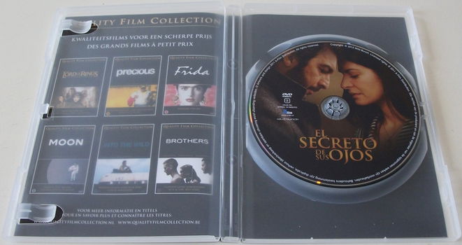 Dvd *** SECRETO DE SUS OJOS *** Quality Film Collection - 3