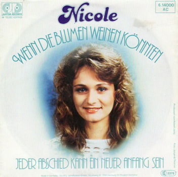 Nicole – Wenn Die Blumen Weinen Könnten (1983) - 0