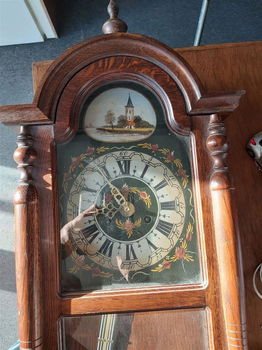 FRISIAN WORKING DUTCH WALL CLOCK - HEBRO HEERENVEEN THE NETHERLANDS - 1