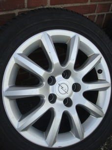 16''Originele Opel velgen en banden steek 5x110