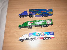 3 amerikaanse truck combinaties.