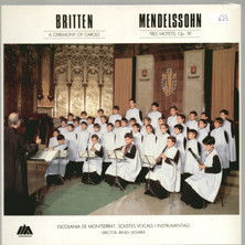 LP - Britten*Mendelssohn - Escolania de Montserrat - 0