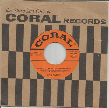 Don Cornell – Love Is A Many-Splendored Thing (1955) - 0